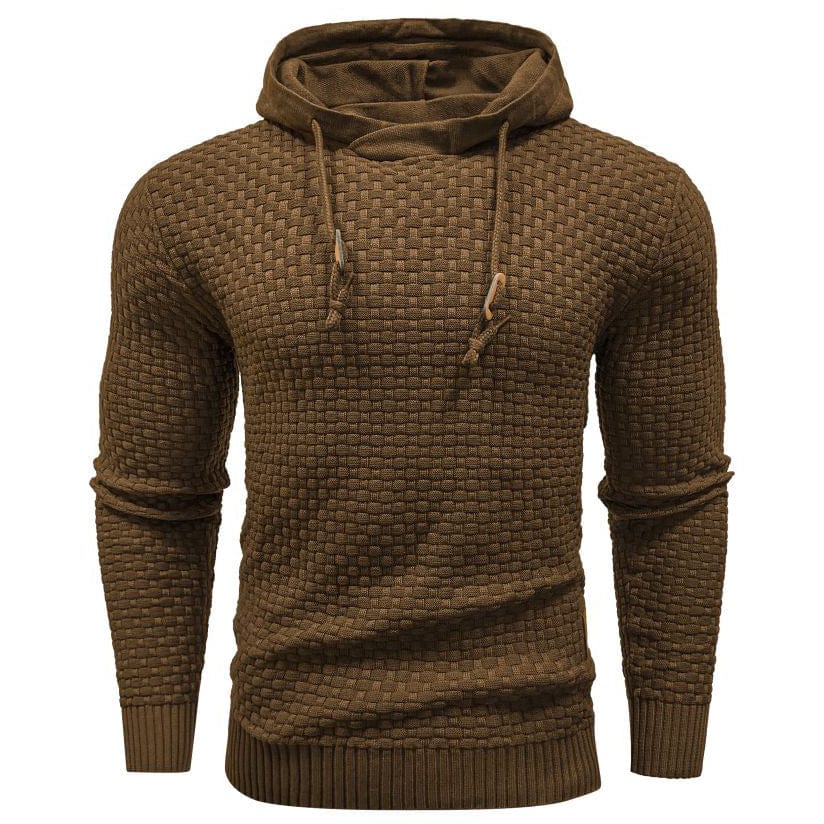 Overzichtsfoto van de Siebe hoodie, met alle beschikbare kleuren in een rij gepresenteerd, diverse opties voor elke smaak.