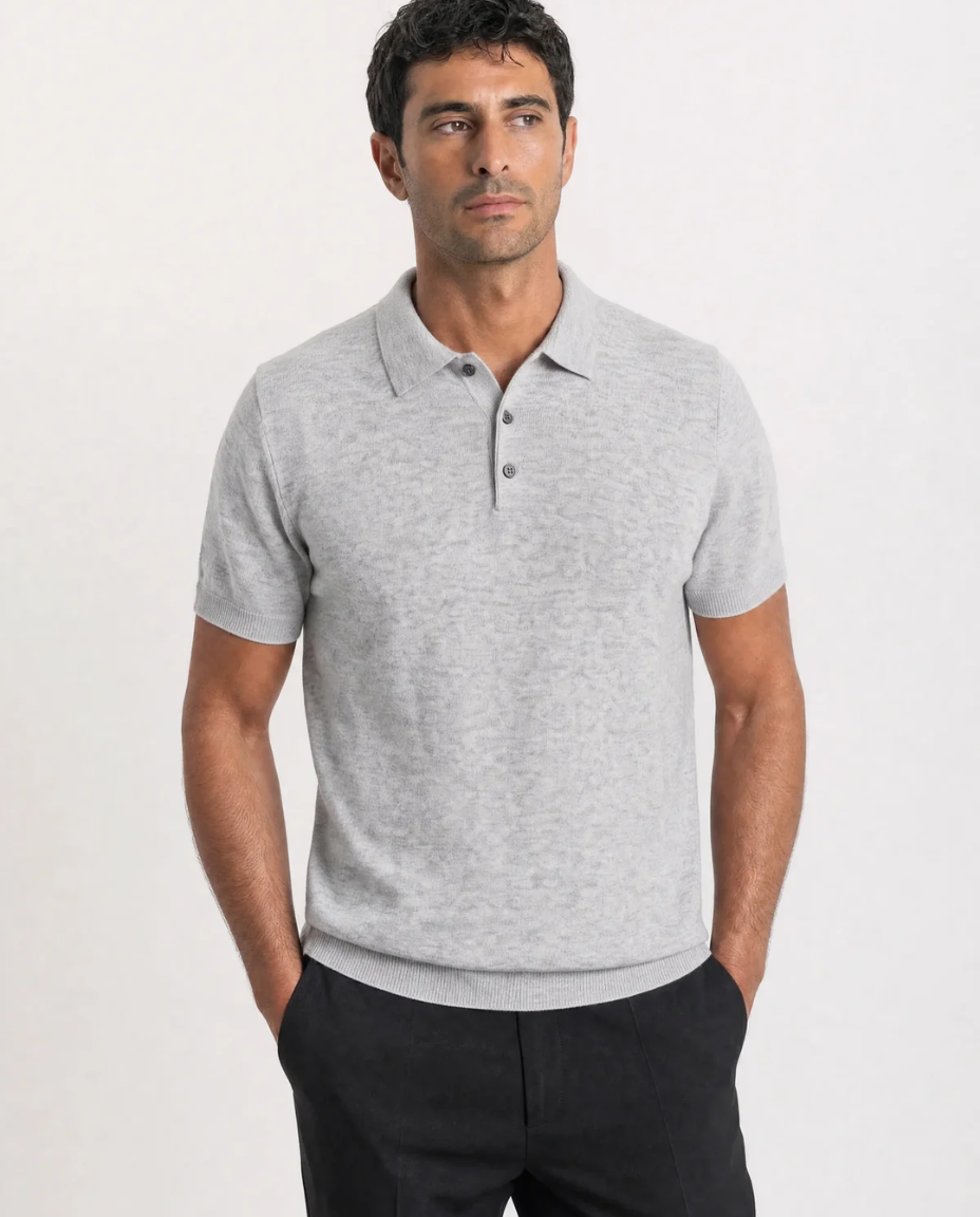 Luca | Klassieke Knit Polo