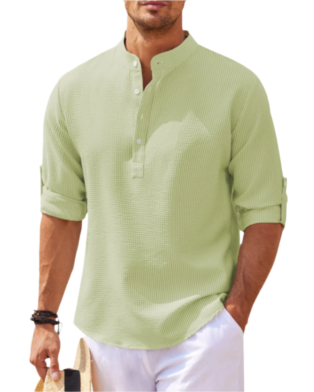 Poloshirt met lange mouwen