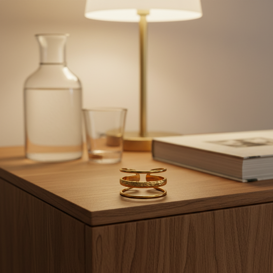 3-Delige Ring Goud - Stapelbare Ringen Dames (Stacking Rings)