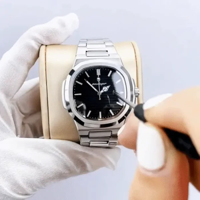 Hugo | Tijdloos Stalen Herenhorloge