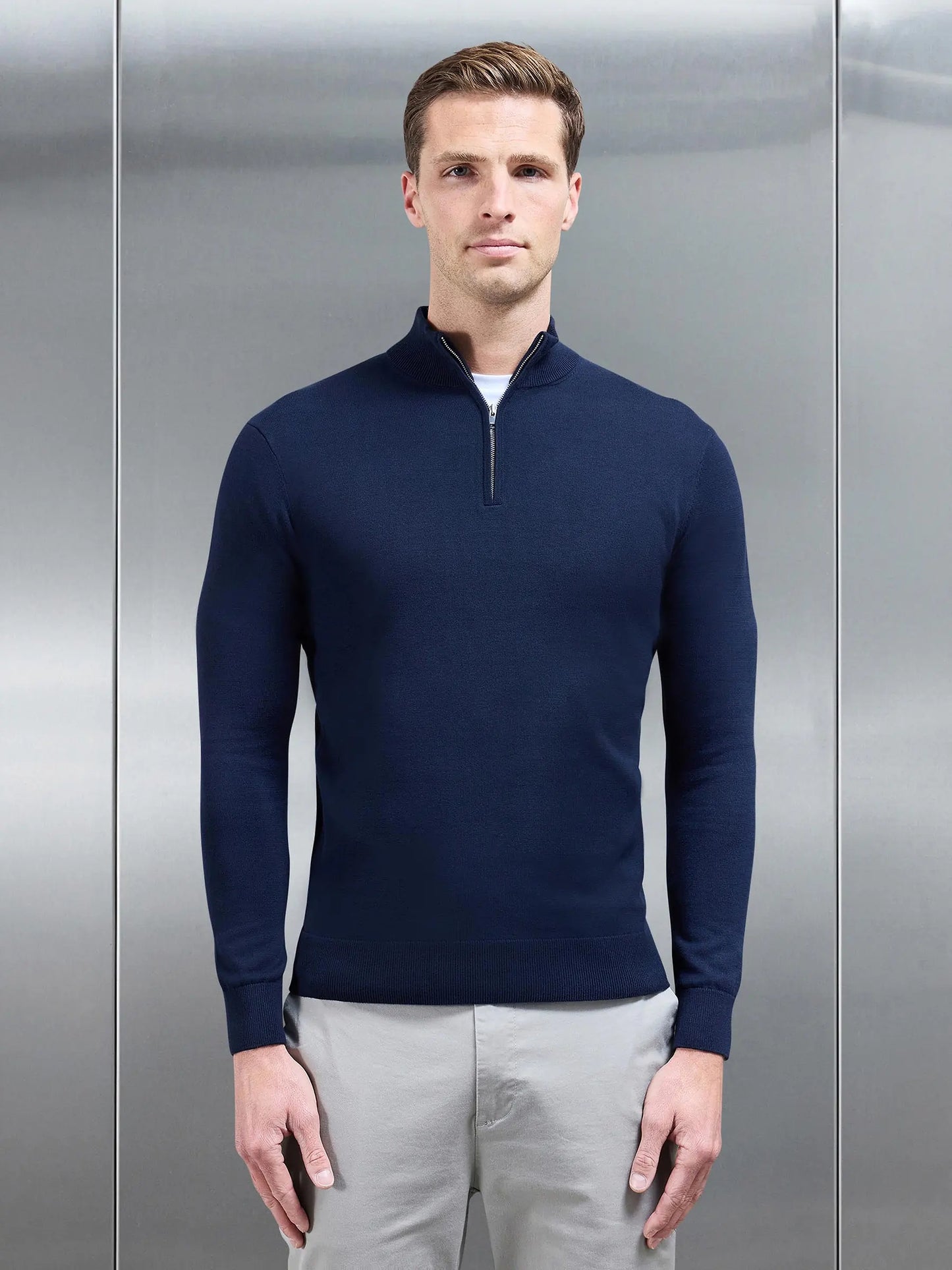 Laurent | Stijlvolle Half-Zip Trui