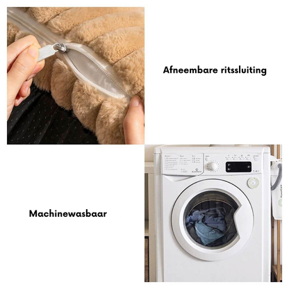 Snoozy Dream Grote Hondensofa - Wasbare Orthopedische Hondenmand Fluffy