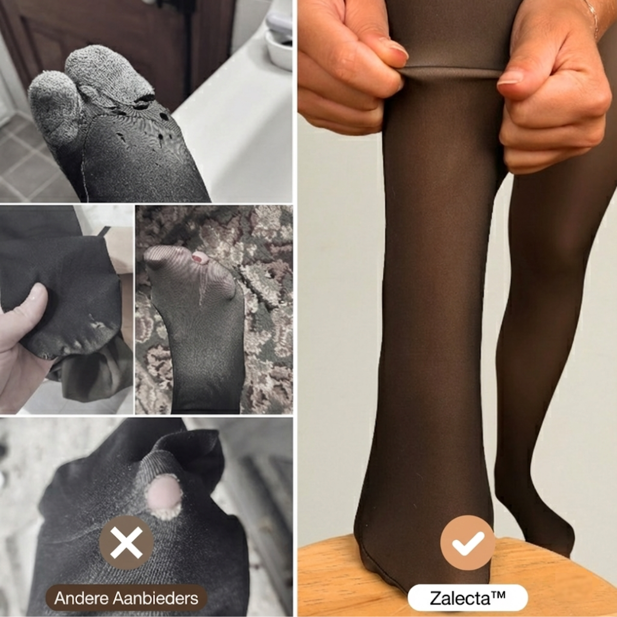 Zalecta™ Corrigerende Fleece Panty - High Waist Legging met Buikcontrole