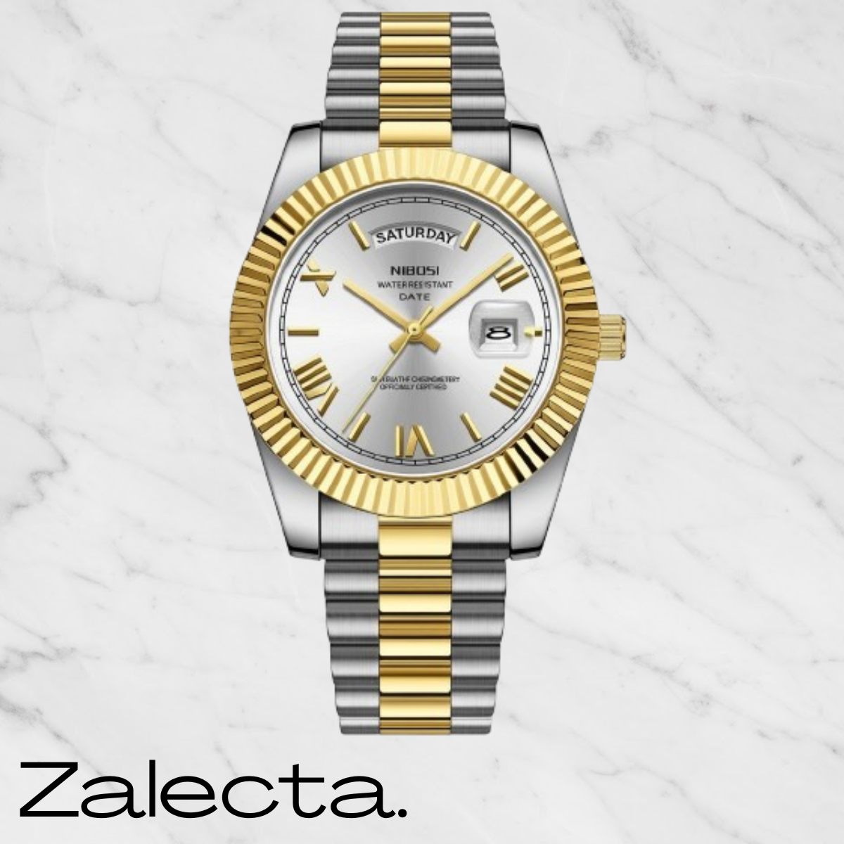 Zalecta for him: DayDate herenhorloge