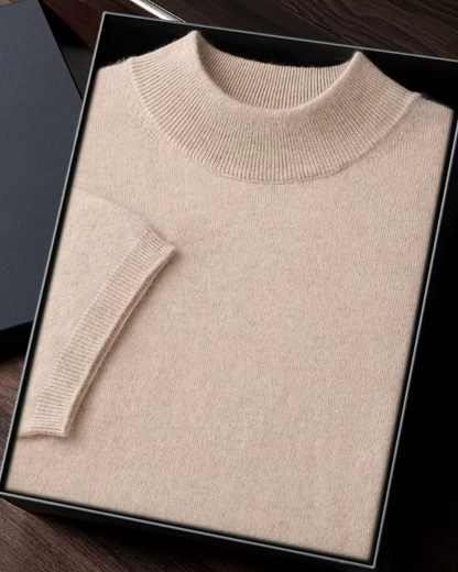 Zalecta | Tijdloze Mock Neck Shirt