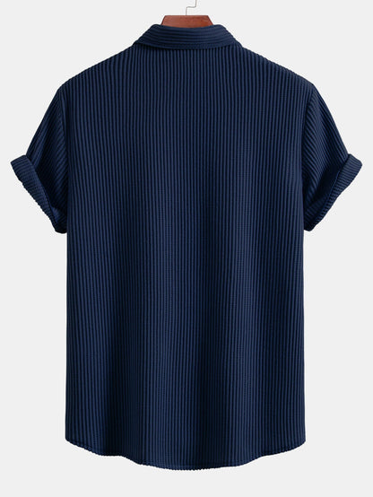 Waffle Knopshirt