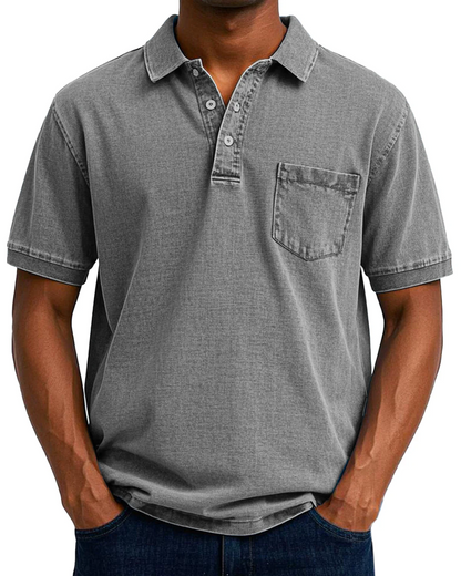 Vintage herenpolo