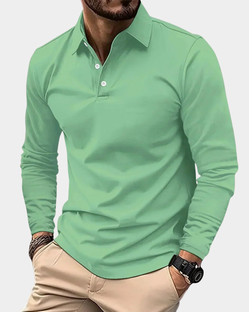 Milan | Premium Long Sleeve Polo