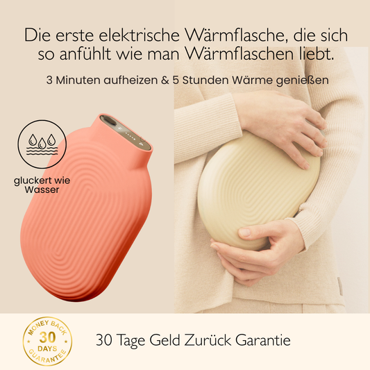 Vaerm Elektrische Warmwaterkruik - Oplaadbare Handwarmer met Zachte Hoes