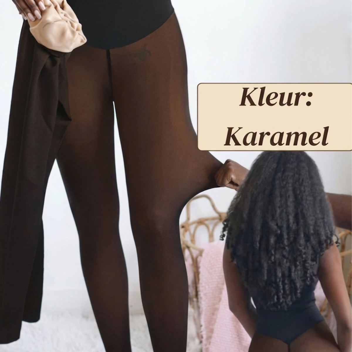 Zalecta™ Corrigerende Fleece Panty - High Waist Legging met Buikcontrole