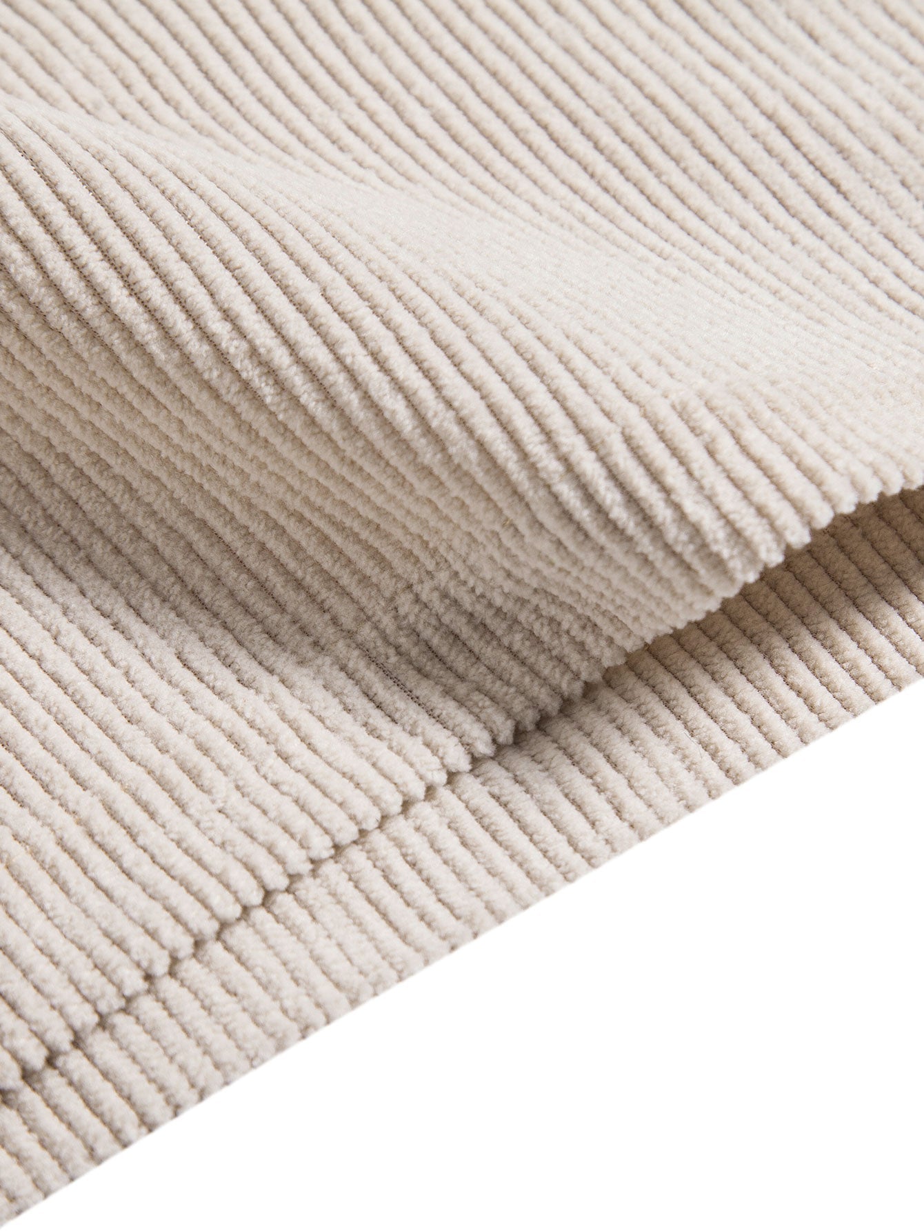 Korte Mouwen Corduroy Overhemd met Knopen & Shorts