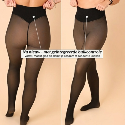 Zalecta™ Corrigerende Fleece Panty - High Waist Legging met Buikcontrole