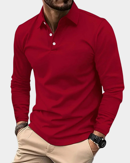 Milan | Premium Long Sleeve Polo