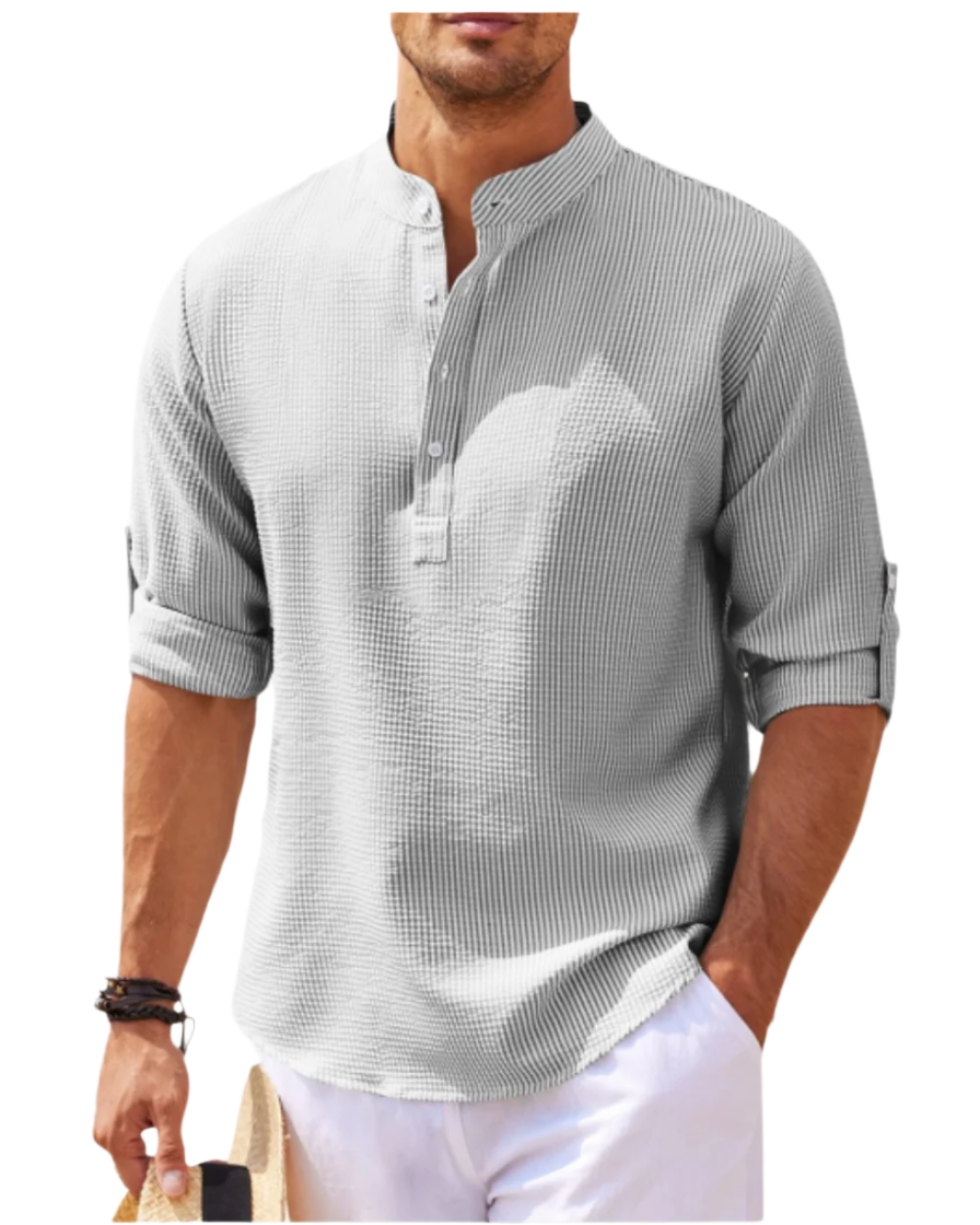 Poloshirt met lange mouwen