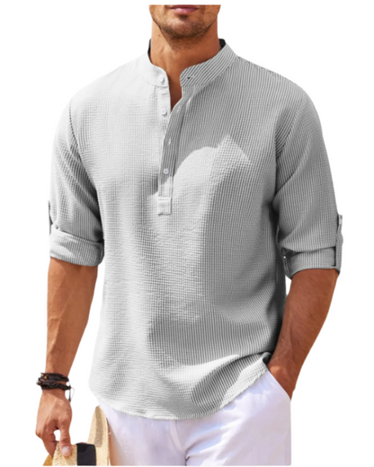 Poloshirt met lange mouwen