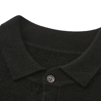 Premium longsleeve poloshirt