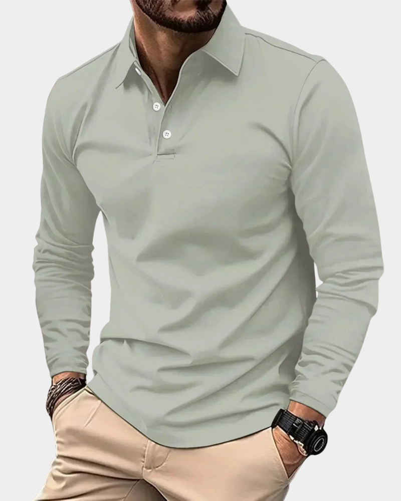 Milan | Premium Long Sleeve Polo