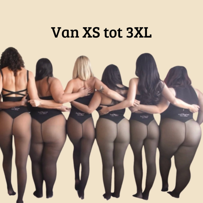 Zalecta™ Corrigerende Fleece Panty - High Waist Legging met Buikcontrole