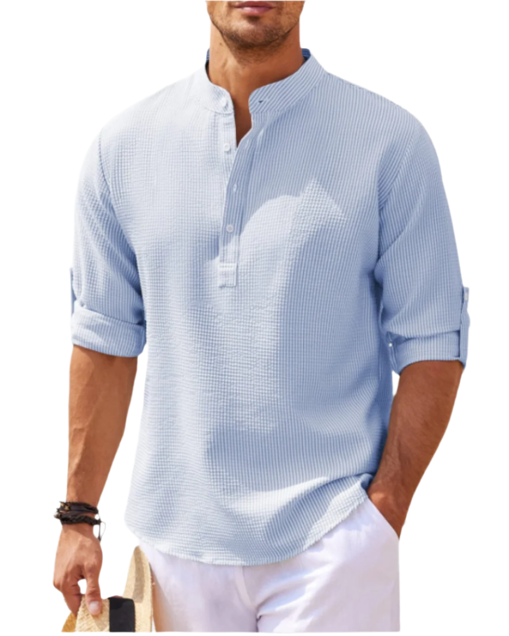 Poloshirt met lange mouwen
