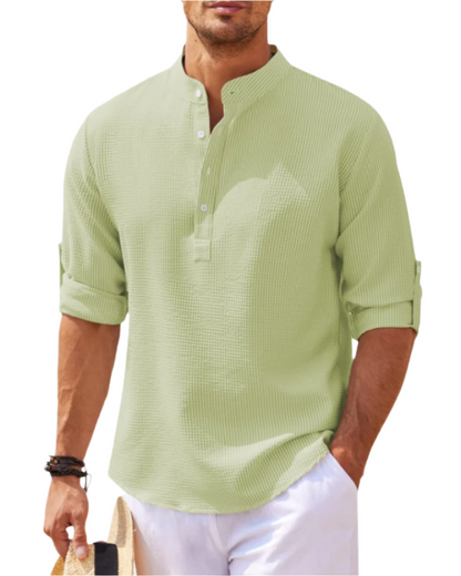 Poloshirt met lange mouwen
