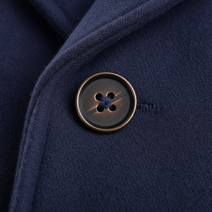 Limited Edition: Klassieke Herenmantel in Rijke Wol-Blend