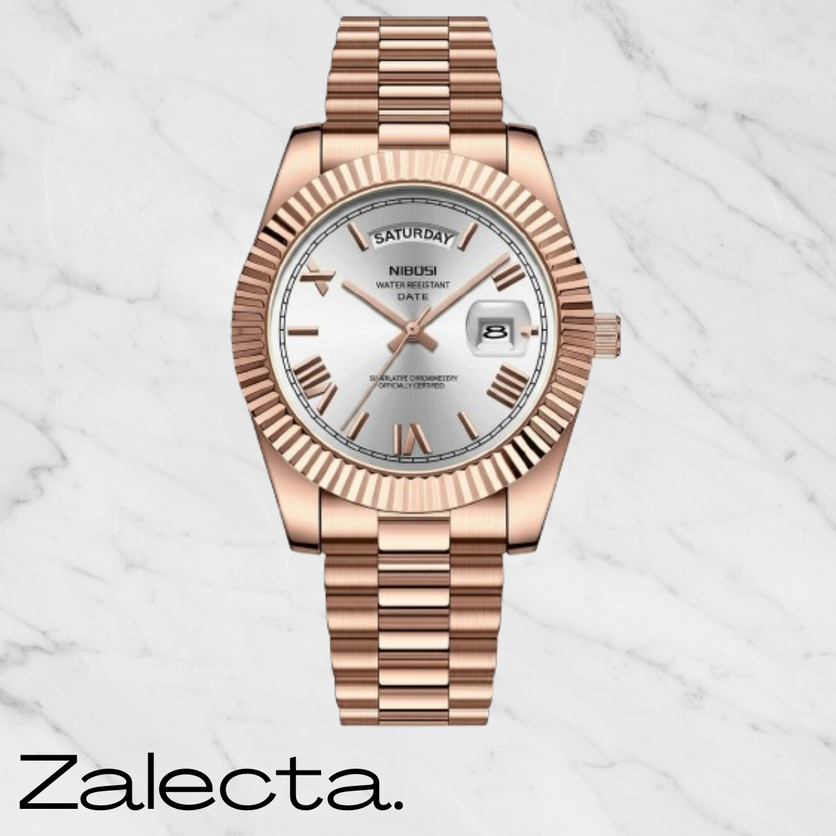 Zalecta for him: DayDate herenhorloge
