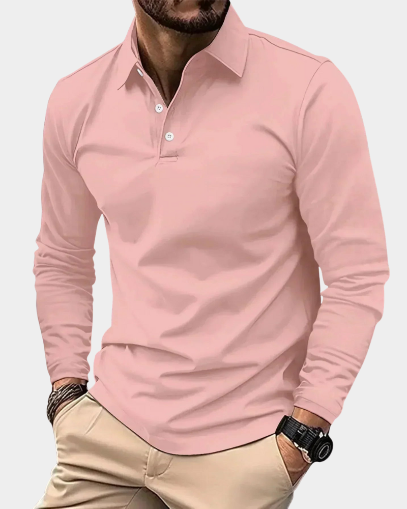 Milan | Premium Long Sleeve Polo