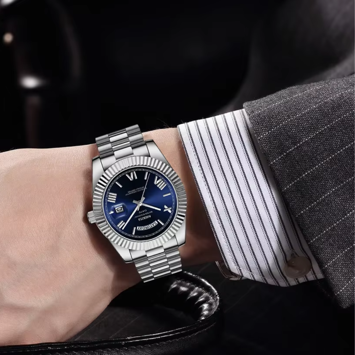 Zalecta for him: DayDate herenhorloge