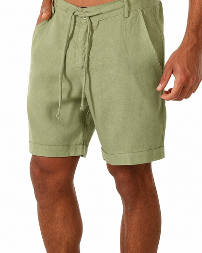 Ruben | Comfortabele linnen shorts