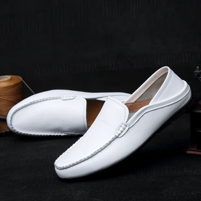 Monza Leren Rijdende Loafers