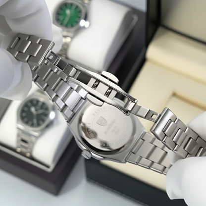 Hugo | Tijdloos Stalen Herenhorloge