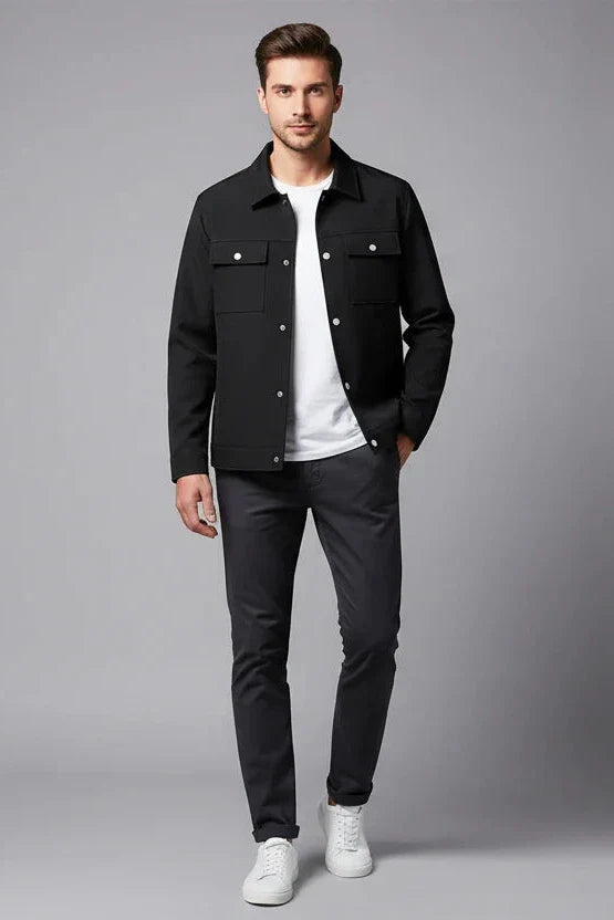 Zalecta | Luxe Overshirt Zomerjas