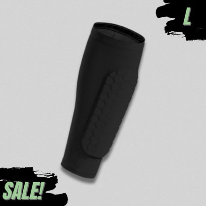 Zwarte gel ski scheenbeschermer – professionele bescherming tegen scheenpijn en kramp in skischoenen