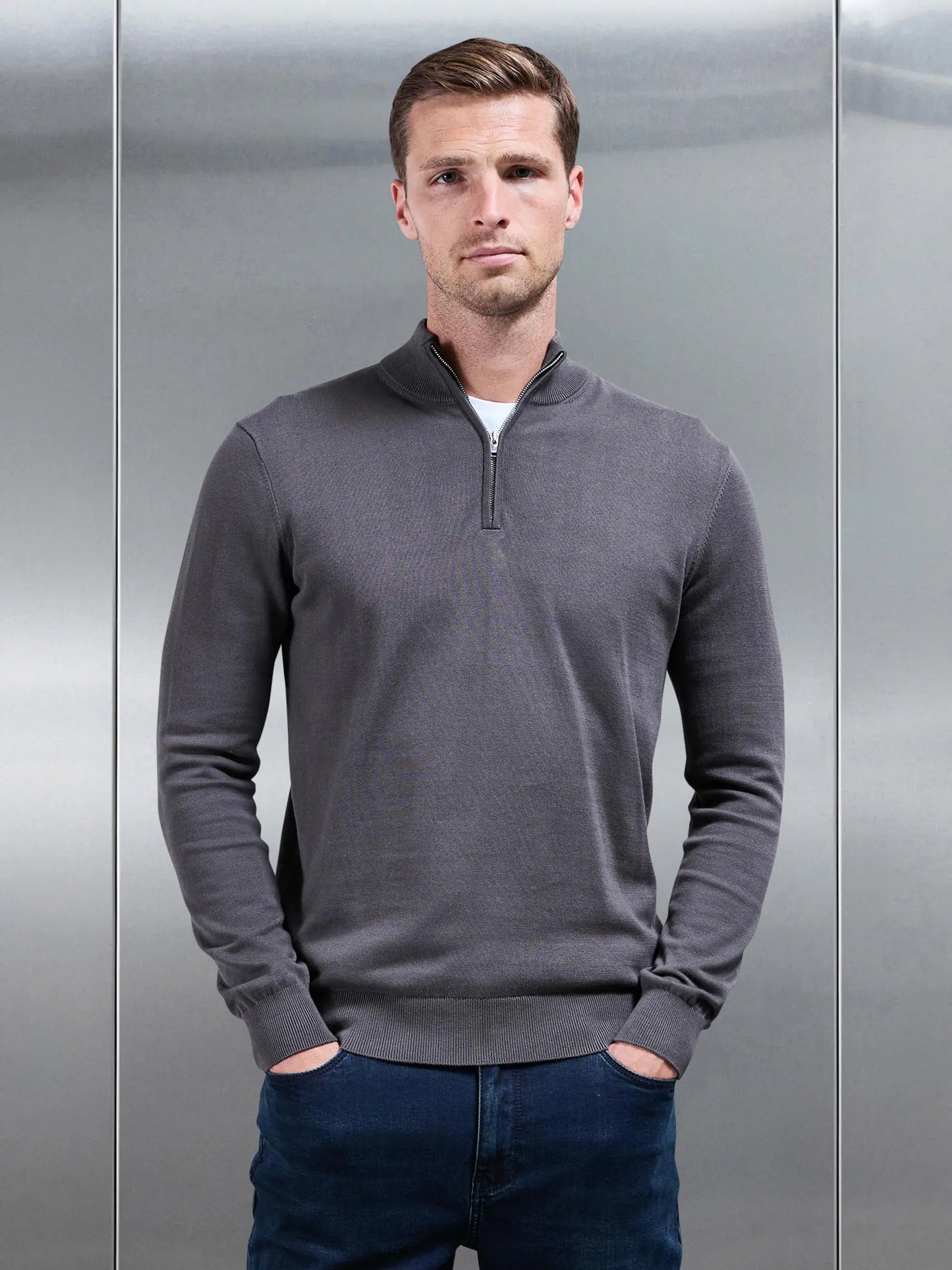 Laurent | Stijlvolle Half-Zip Trui