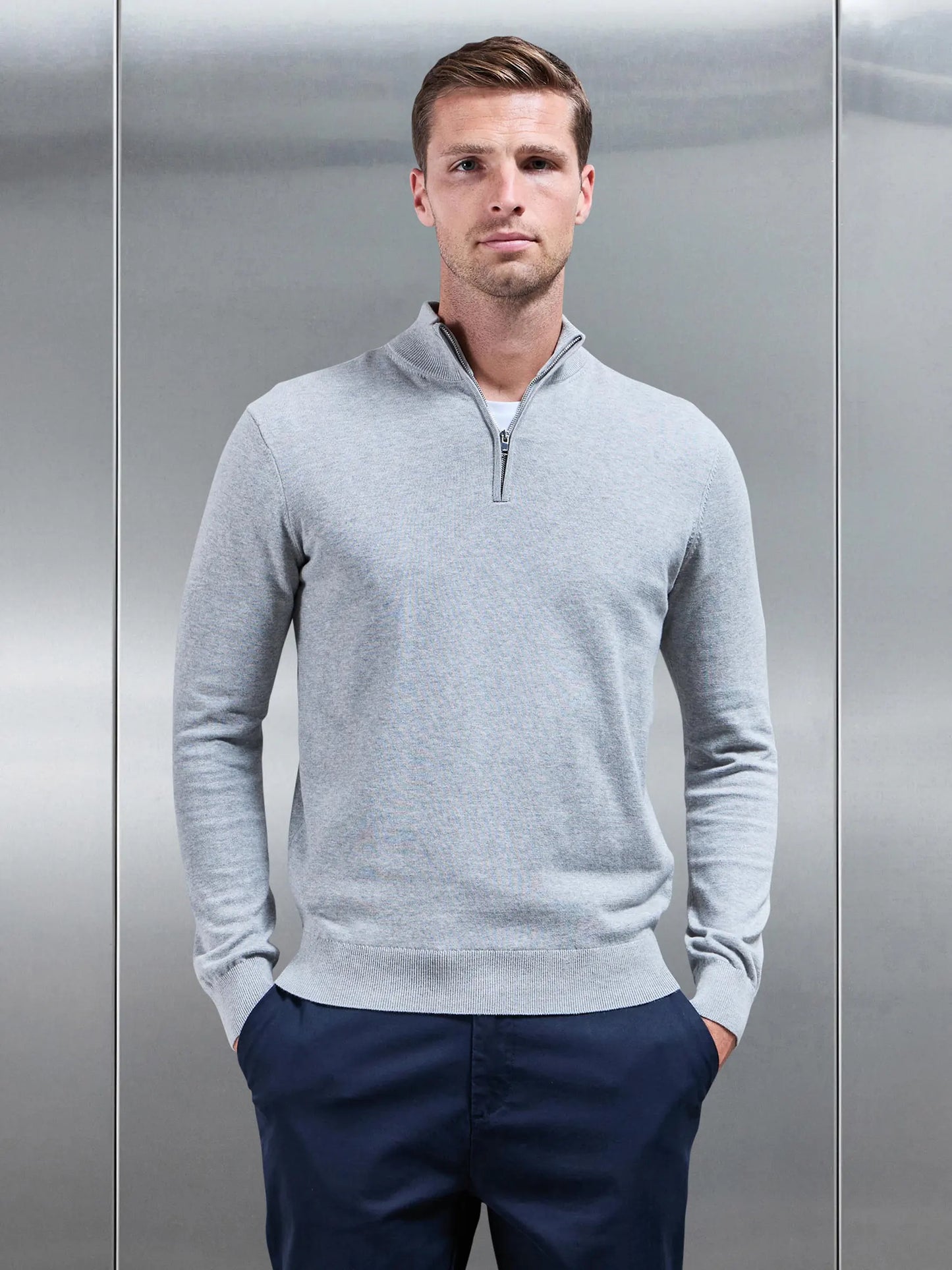 Laurent | Stijlvolle Half-Zip Trui