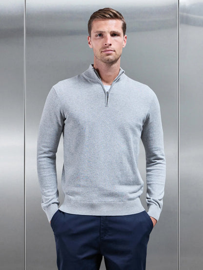 Laurent | Stijlvolle Half-Zip Trui