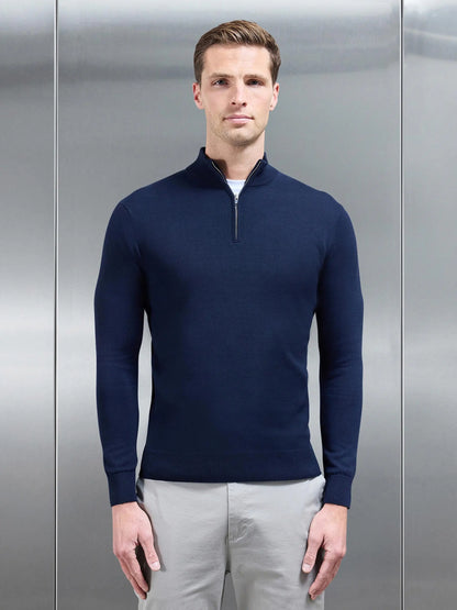 Laurent | Stijlvolle Half-Zip Trui