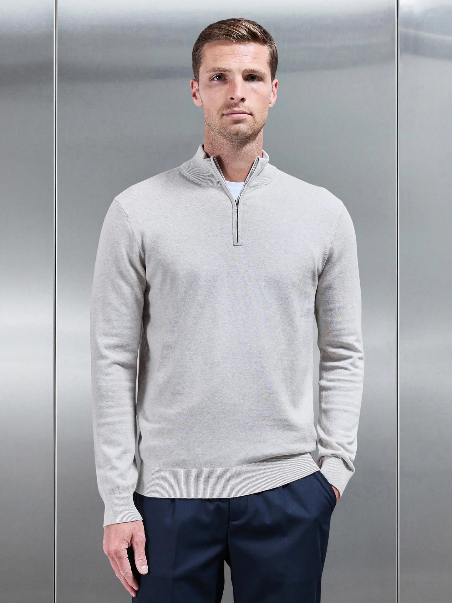 Laurent | Stijlvolle Half-Zip Trui