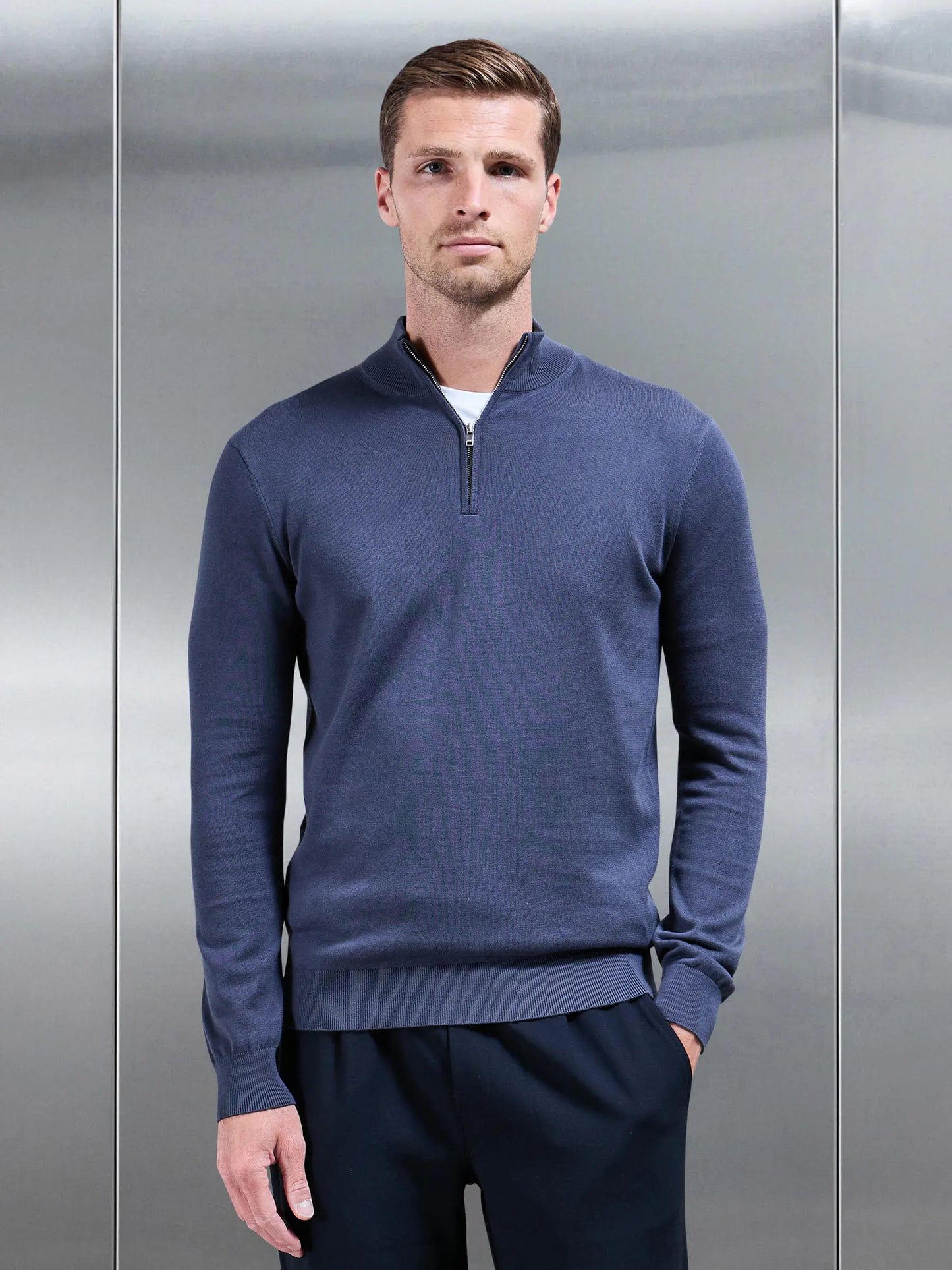 Laurent | Stijlvolle Half-Zip Trui