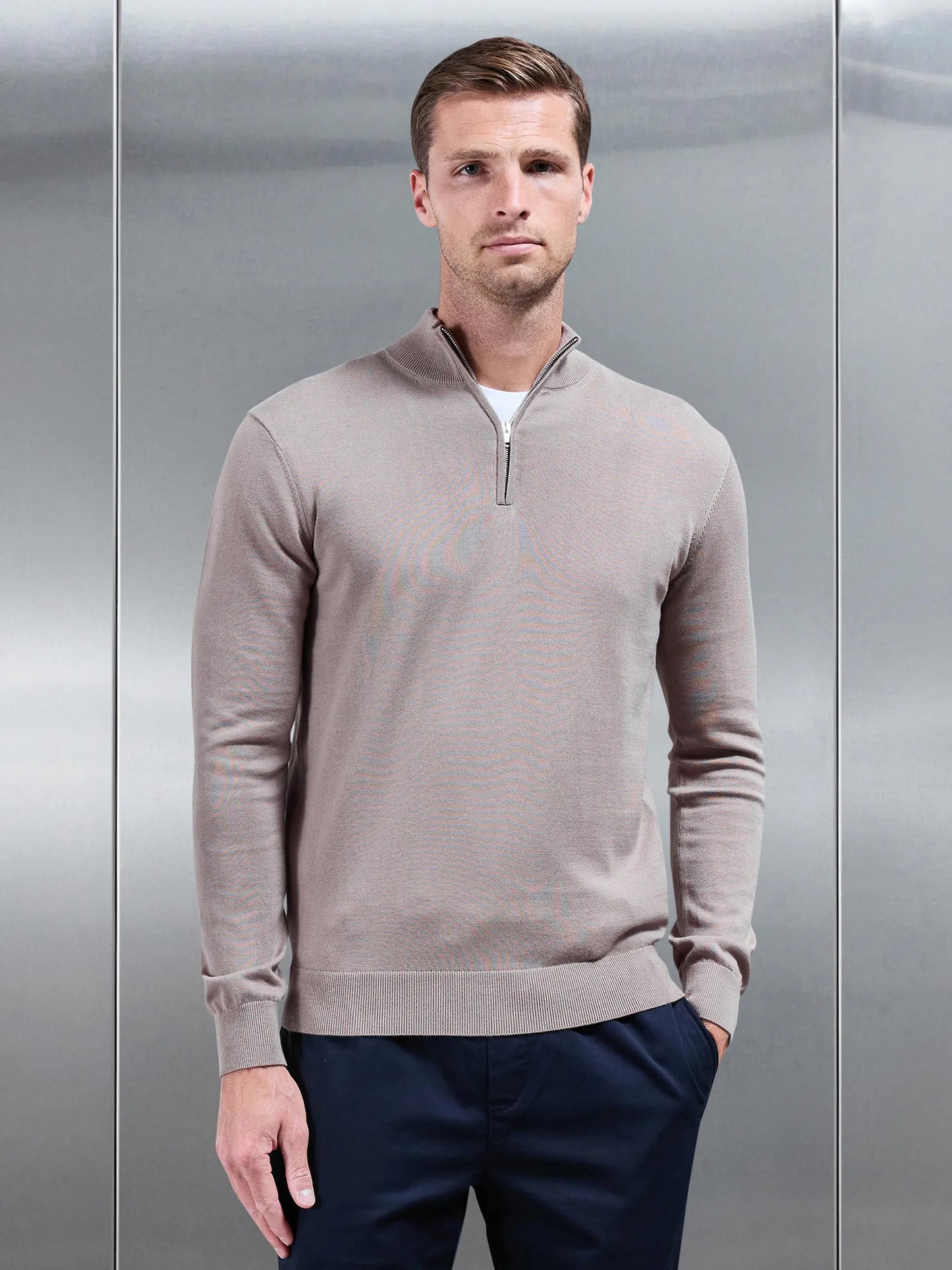 Laurent | Stijlvolle Half-Zip Trui