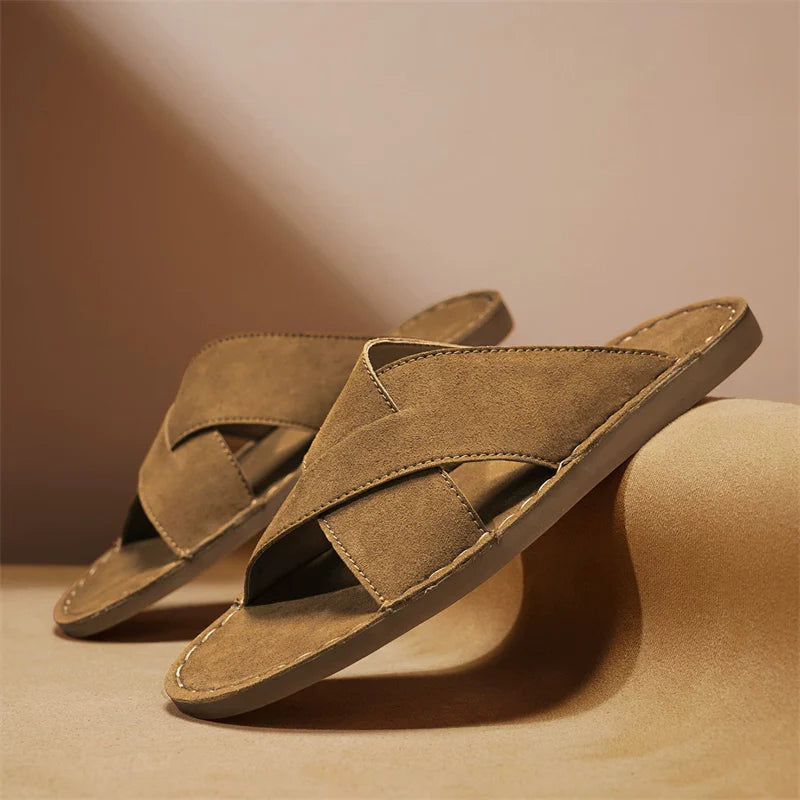Zalecta | Italiaanse Suède Sandalen