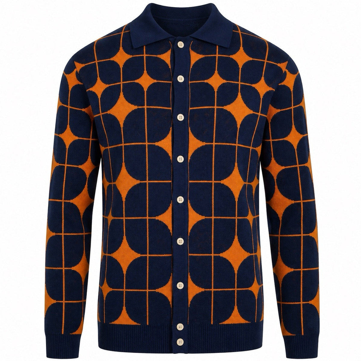 Jacco - Comfortabele gebreide herenpolo product image