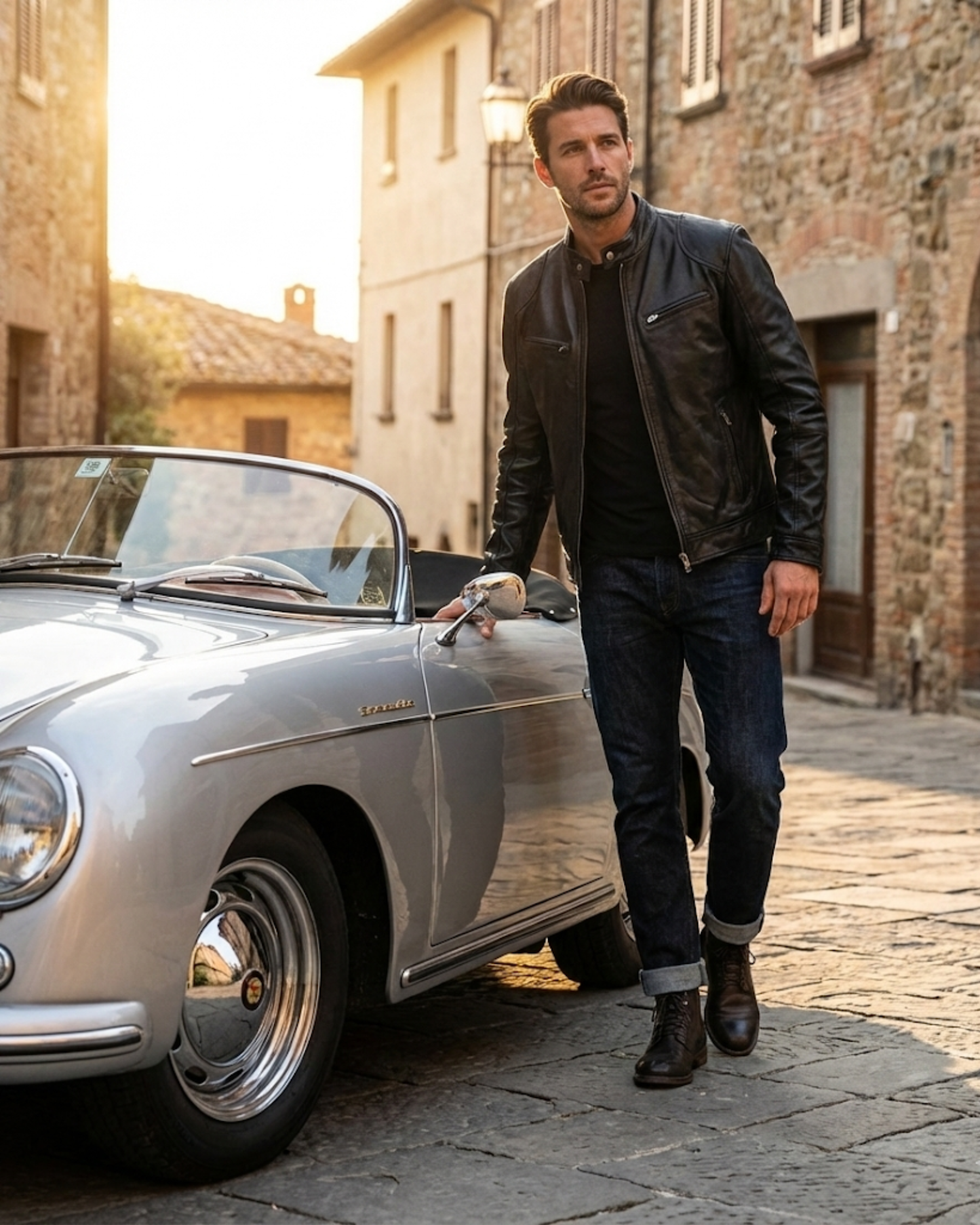 Milano Slim-Fit Biker