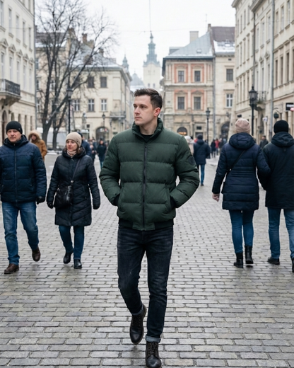 Vince | Winddichte Winter Puffer