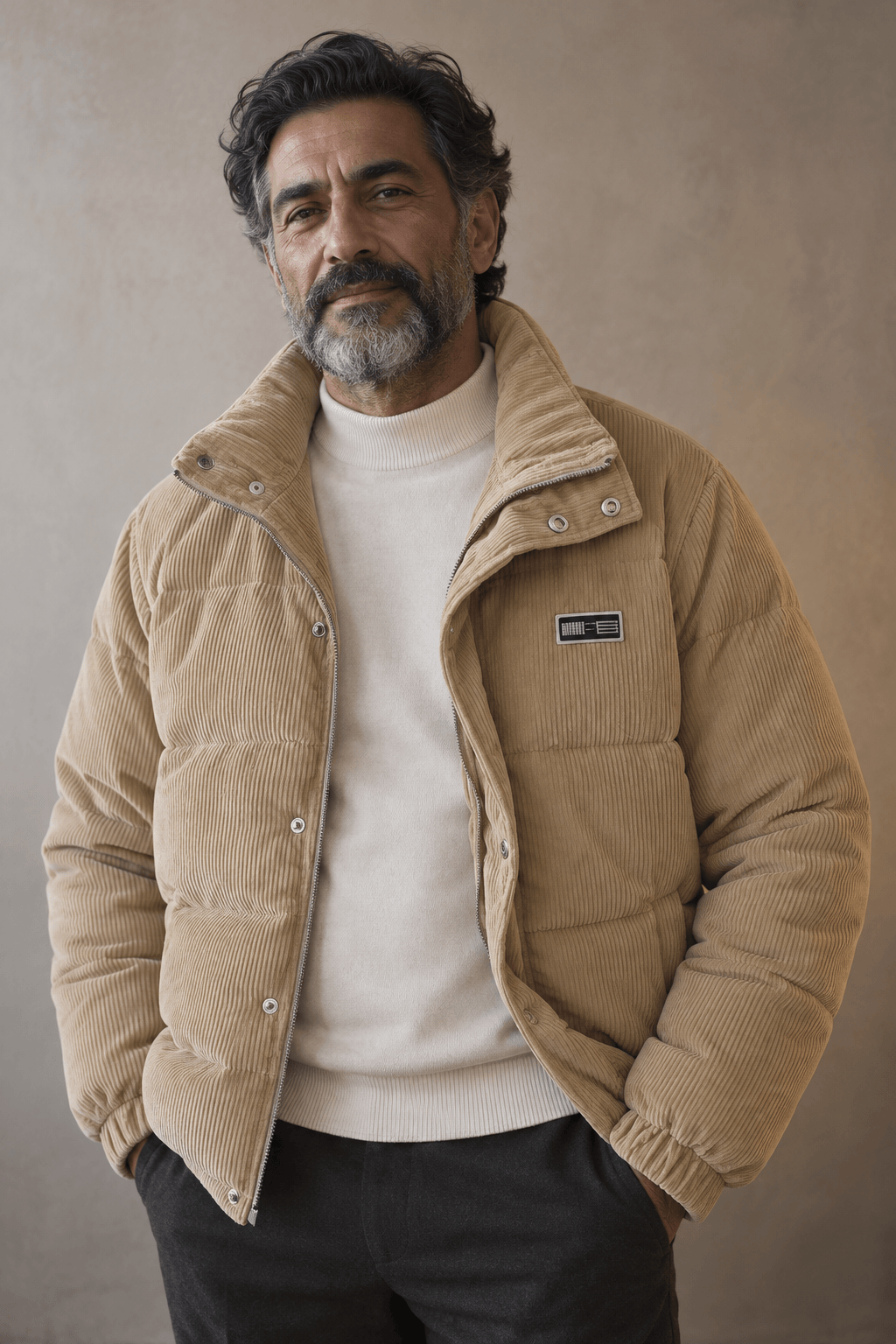 Klaas - Gevoerde Corduroy Jas product image