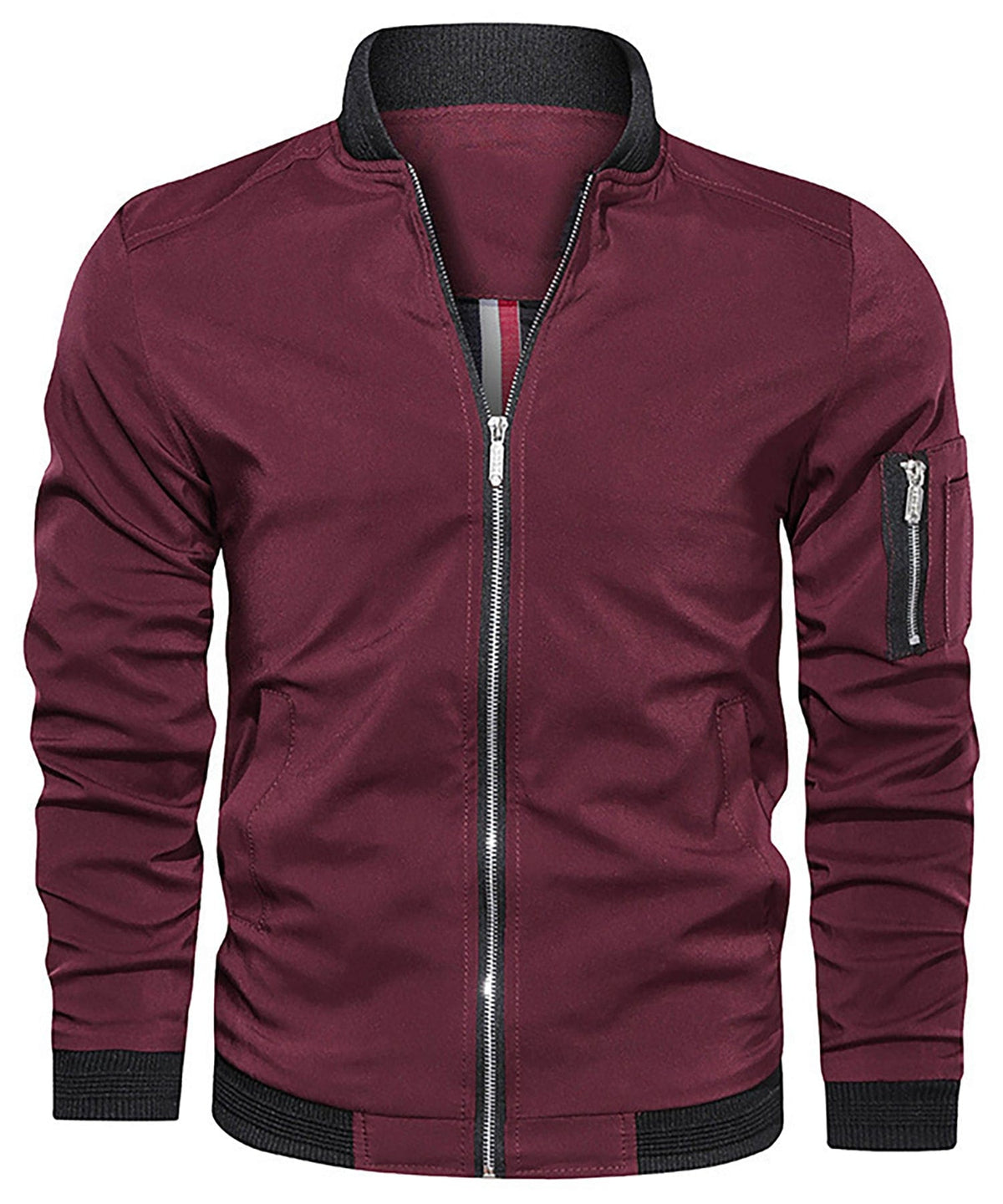 Stapel van de Jaron jassen in alle beschikbare kleuren, toont de diverse opties voor elke stijl.