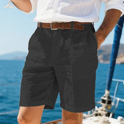 Zalecta | Ademende linnen short