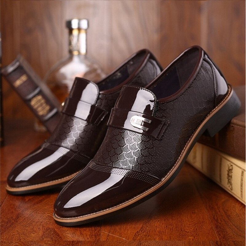 Wessel - Glanzende Leren Herenschoenen product image