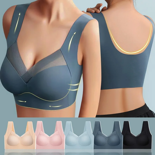 CurveBra 1+1 GRATIS Ademend Pasvorm Draadloos Push-up BH